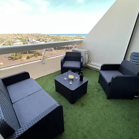 شقة Studio Naturiste A Cap D'agde, Belle Terrasse, Parking Prive - Fr-1-249a-38 *
