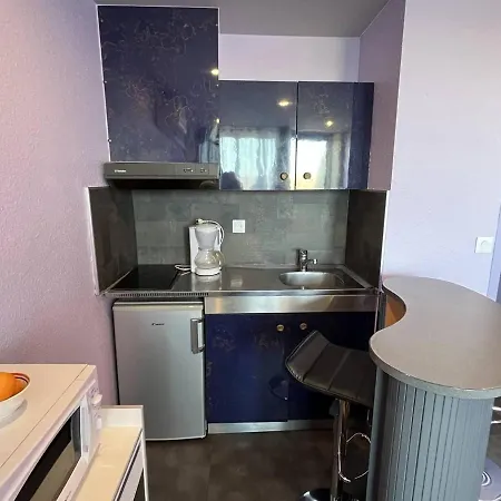 Studio Naturiste A Cap D'agde, Belle Terrasse, Parking Prive - Fr-1-249a-38 شقة آجد