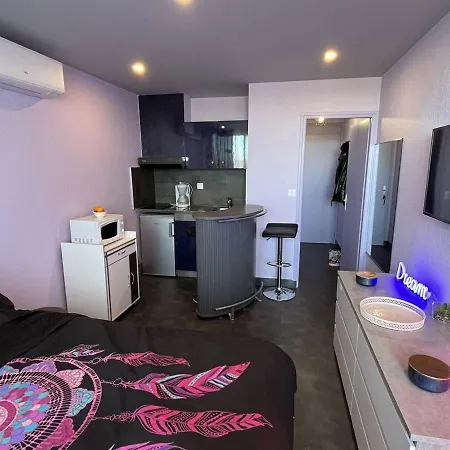 Studio Naturiste A Cap D'agde, Belle Terrasse, Parking Prive - Fr-1-249a-38 شقة *