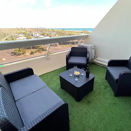 Studio Naturiste A Cap D'agde, Belle Terrasse, Parking Prive - Fr-1-249a-38 آجد